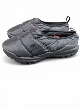 Sorel Women's ONA RMX Puffy Slip-On Shoes Black Size 8.5